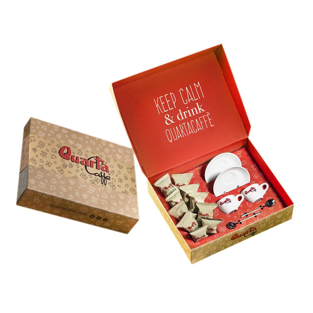 Quarta Caffe kapseln Geschenkbox